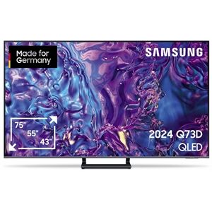 Samsung GQ65Q73DAT+Samsung Soundbar HWC-460 kostenlos