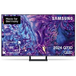 Samsung GQ55Q73DAT+Samsung Soundbar HWC-460 kostenlos