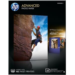 HP Advanced Fotopapier 25 Blatt