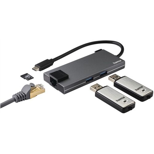 Hama USB-C-Multiport-Adapter 5 Ports