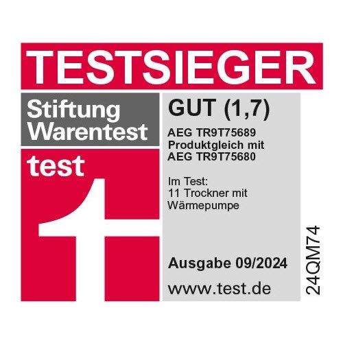 AEG Lavatherm TR9T75689