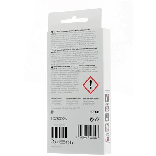 Bosch TCZ8002A Entkalkungstabletten