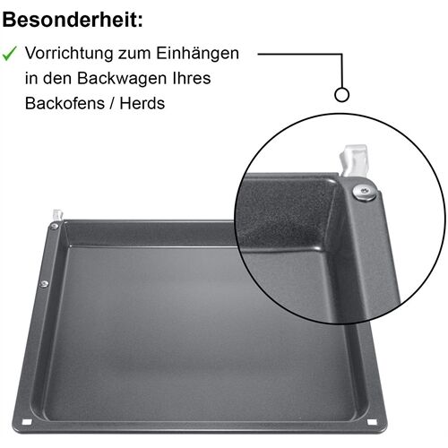Bosch HEZ541000 Backblech, emailliert