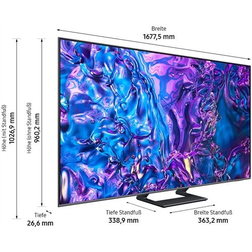 Samsung GQ75Q73DAT+Samsung Soundbar HWC-460 kostenlos