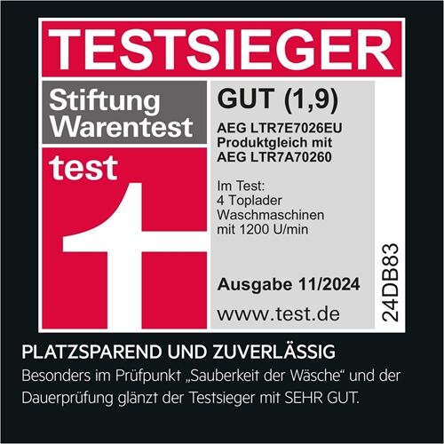 AEG Lavamat LTR7E7026EU