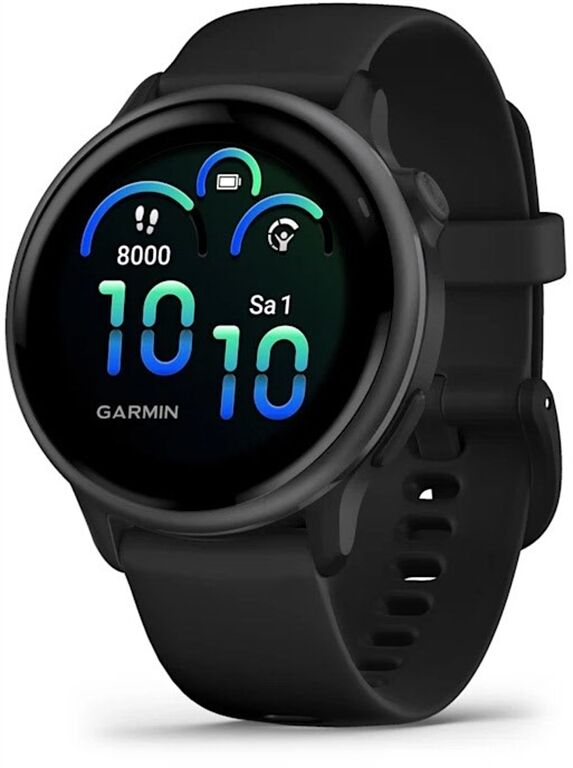 GARMIN vivoactive 6 (schwarz/schiefergr) Sportuhr