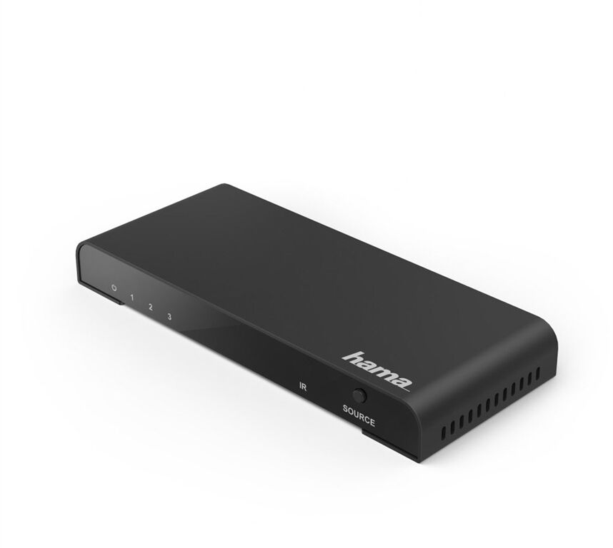 Hama 4k-HDMI-Umschalter 3x1 Umschalter Image