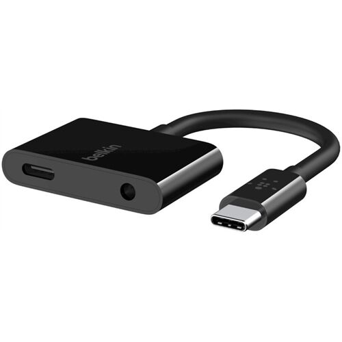 BELKIN 3,5mm Audio + USB-C Ladeadapter