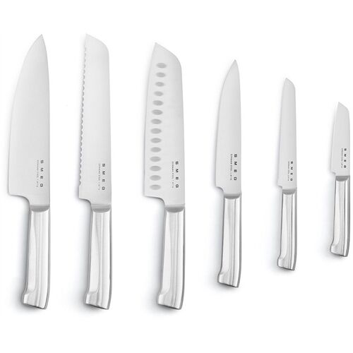 Smeg KBSF02CR Messerblock (6 tlg.)