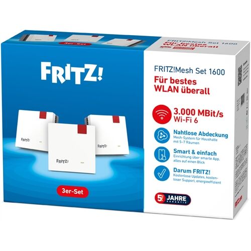 AVM FRITZ!Mesh Set 1600 (3er Pack)