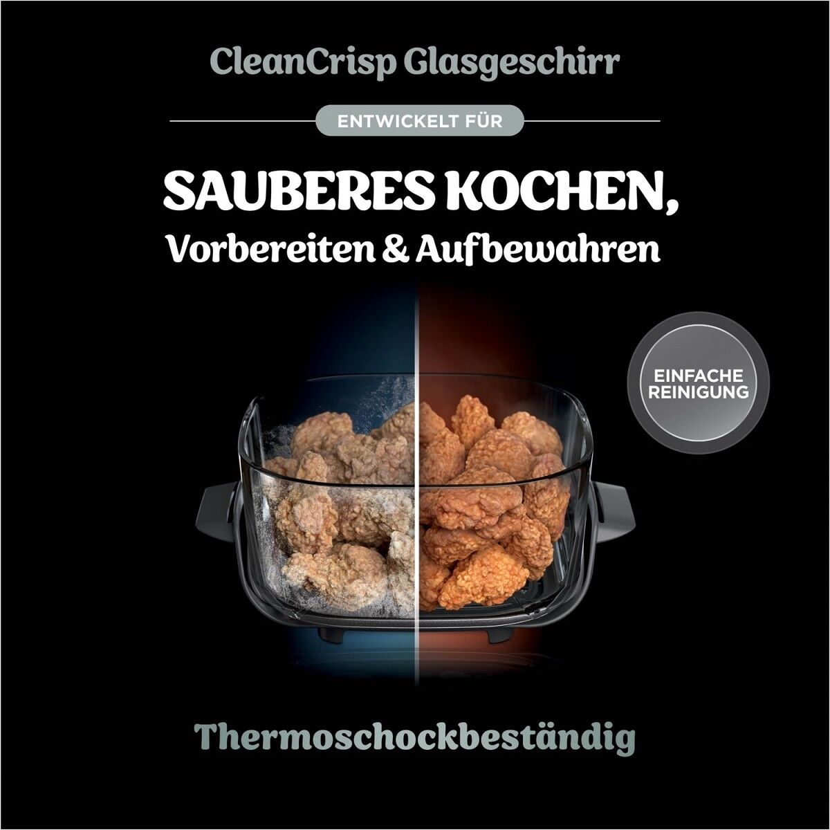 Ninja Airfryer Heißluftfritteuse Unterlage Silikon CRISPi FN101EUGY FN101EUST Fn101eusg Hitzesc 116770113495 Ninja Crispi Glasbehälter