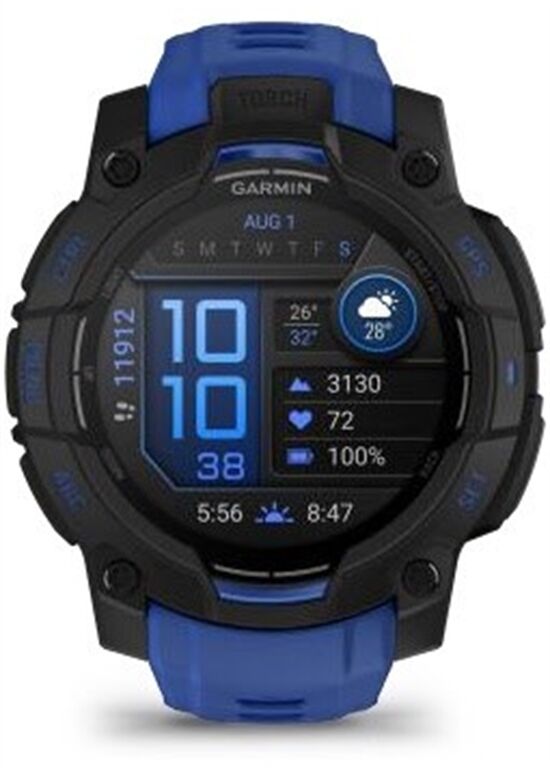 GARMIN Instinct 3 AMOLED (45mm) SUPERNOVA Sportuhr