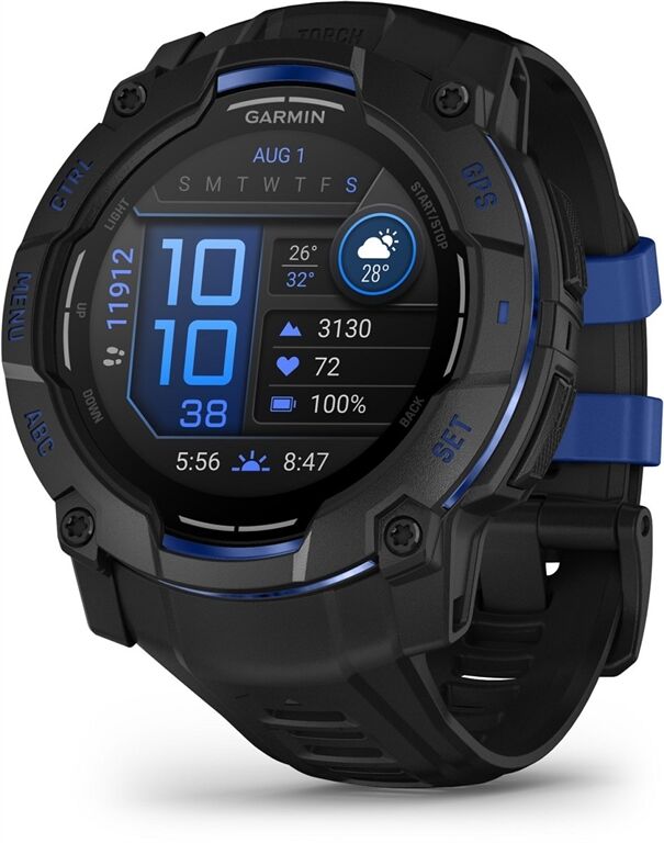 GARMIN Instinct 3 AMOLED (50mm) SUPERNOVA Sportuhr
