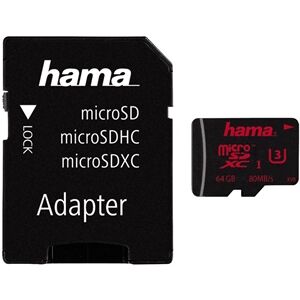 Hama microSDHC (64GB) UHS Speed Class 3 00123979