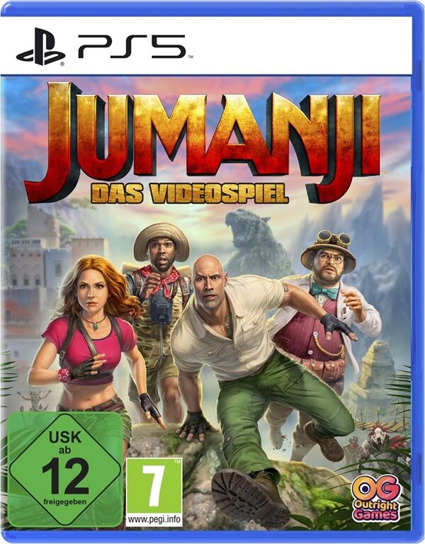 PS2/PS3/PS4 Software JUMANJI: DAS VIDEOSPIEL (PS5) PS5 Spiel