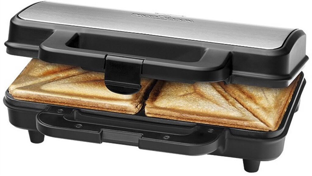 ProfiCook PC-ST 1092 (schwarz/edelstahl) Sandwichtoaster