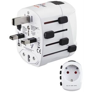 Hama Weltreiseadapter World Travel Pro