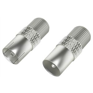 Hama SAT-Adapter-Set F-Kupplung>Koax-Stecker