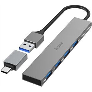 Hama USB-Hub 4 Ports USB 3.2 Gen1