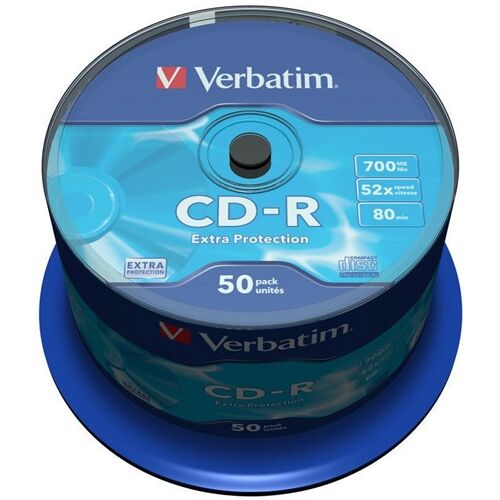 Verbatim VERBATIM CD-R 80 700MB 48X DATALIFE