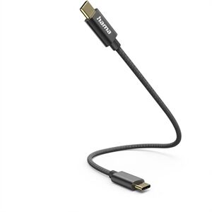 Hama Ladekabel USB-C>USB-C (0,2m)