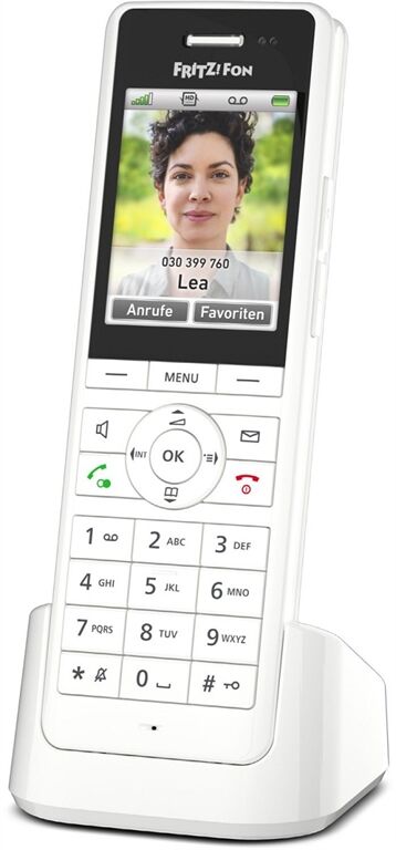 AVM FRITZ!Fon X6 (weiss) IP-Telefon Schnurlos + AB
