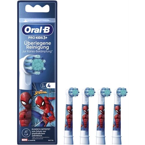ORALB Aufsteckbürsten Spiderman (4Stk)