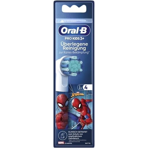 ORALB Aufsteckbürsten Spiderman (4Stk)