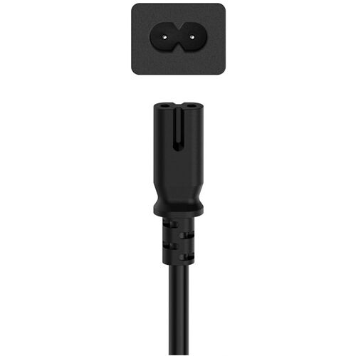 Hama Netzkabel Euro-Stecker 2-pol. (2,5m