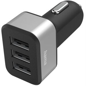 Hama Kfz-Ladegerät 3-fach USB (12/24V)