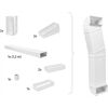 AEG M2CKCF01 Umluft-Installations-Kit