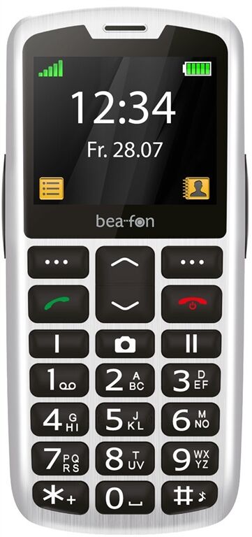 Bea-fon SL260 (silber/schwarz) Seniorenhandy