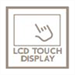 Bedienung durch Touch-Display